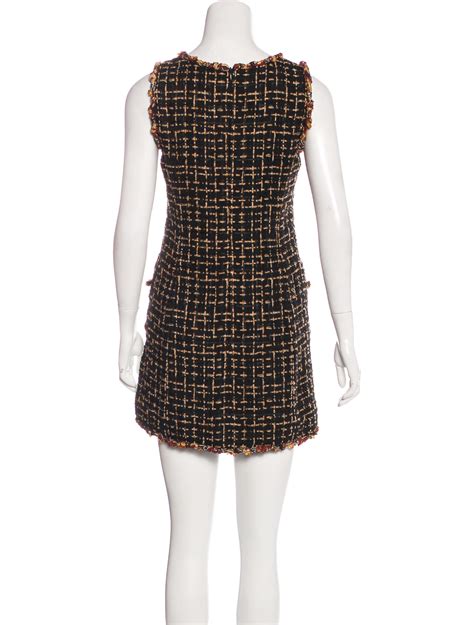 chanel tweed dress price|classic Chanel dress.